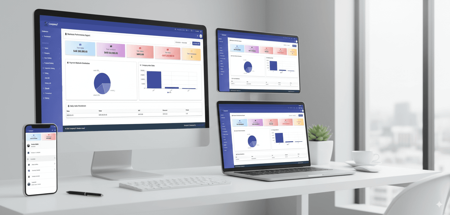 POS & Inventory Management SaaS Dashboard